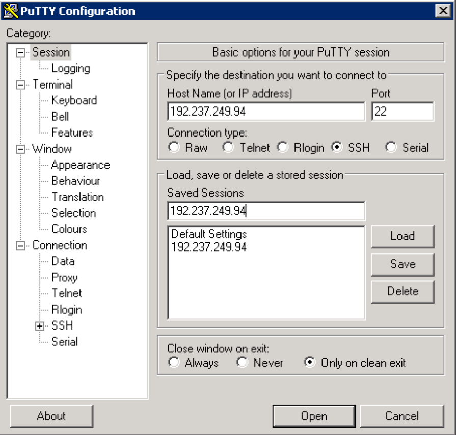 How to Use Putty to SSH on Windows 